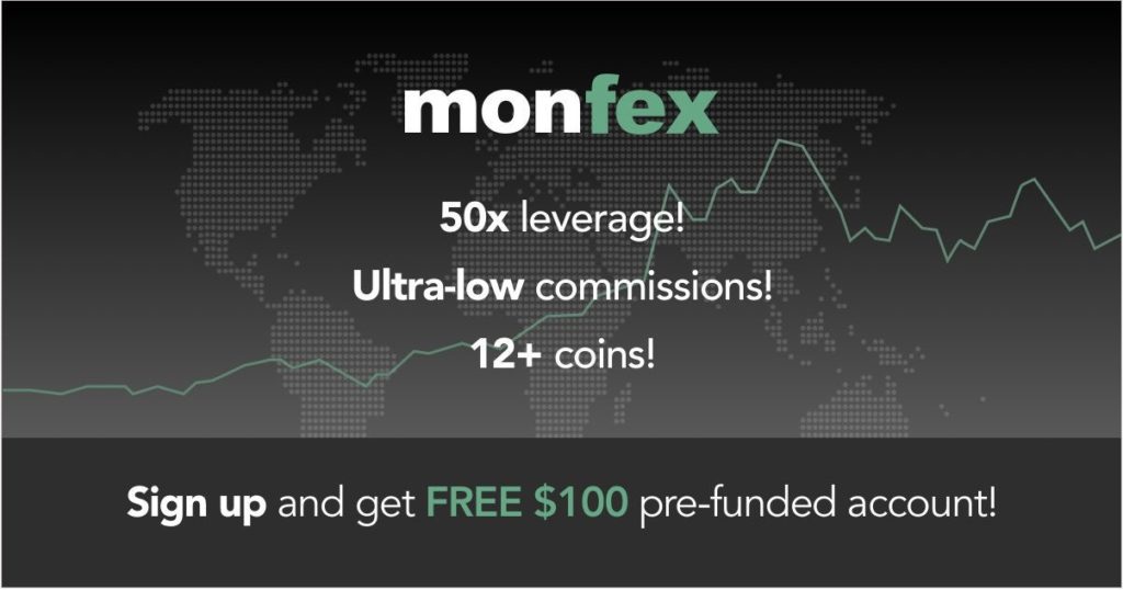 Monfex is offering free $100 credits just on registration on their platform