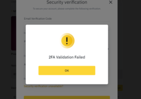 2FA Validation Failed when withdrawing NFT