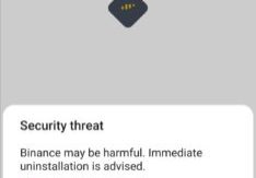 Binance Android App Is A Security Threat?